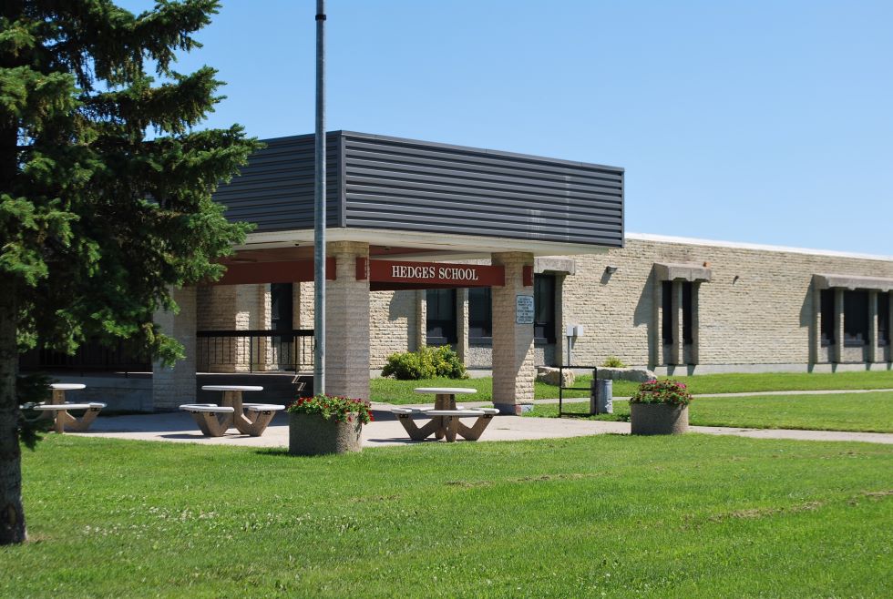 Hedges Middle School. (Source: St. James-Assiniboia School Division)
