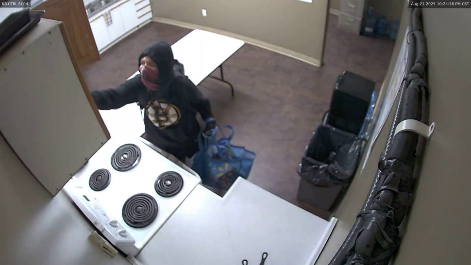 Photo provided by the RCMP a break and enter suspect. 