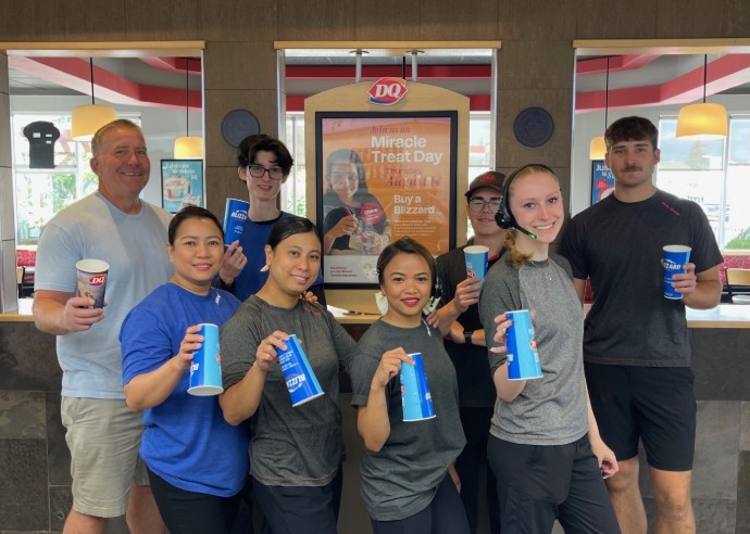 Dairy Queen Cochrane Miricle treat day