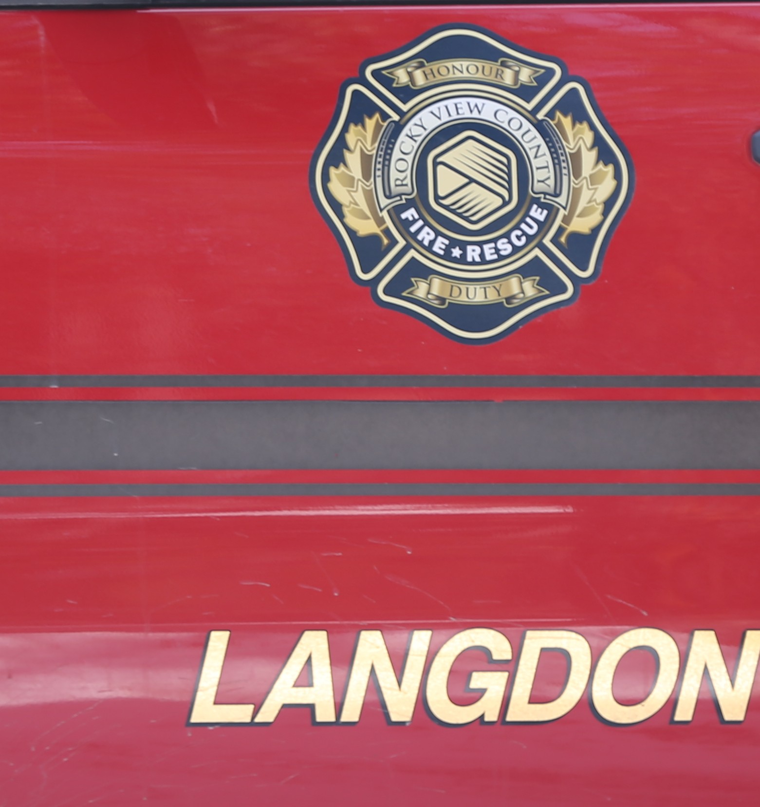Rocky View County Fire Services responded to a CP Rail train derailment around 2 p.m. Friday near the intersection of Range Road 272 and Township Road 222, south of Langdon. File Photo / Discover Airdrie 