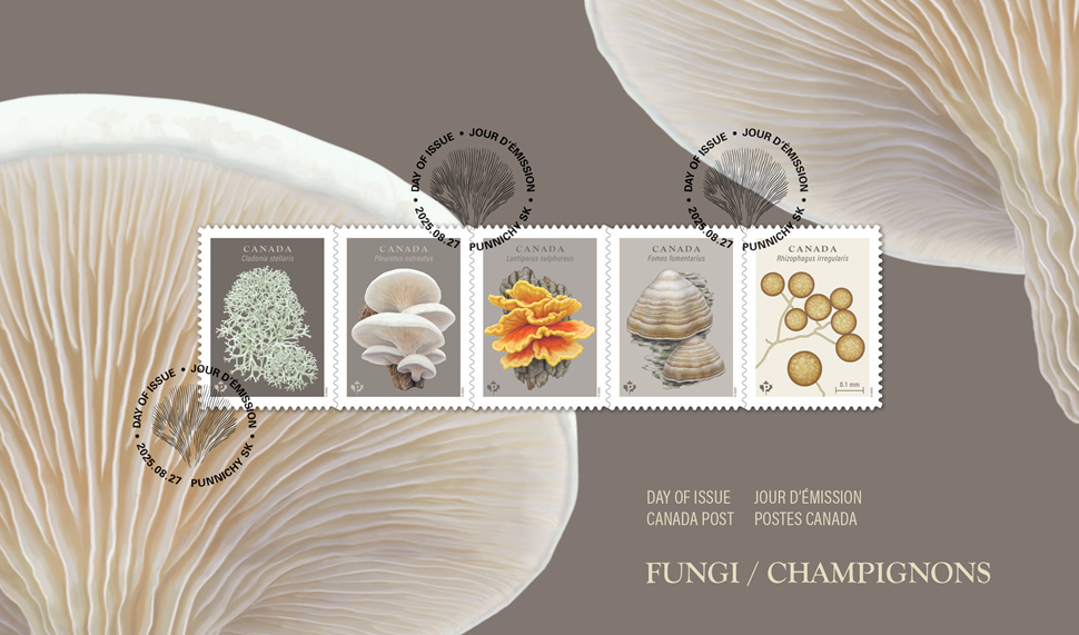 Fungi stamps 2025