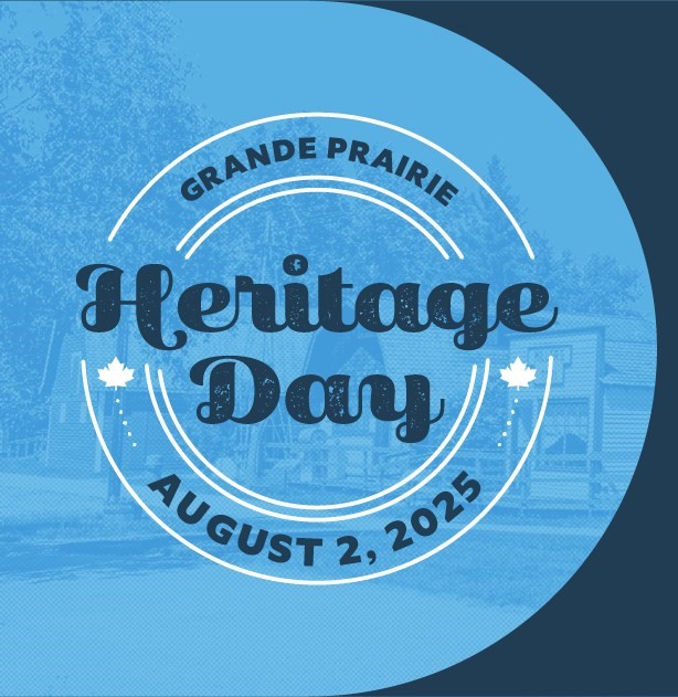Heritage Day graphic, City of Grande Prairie