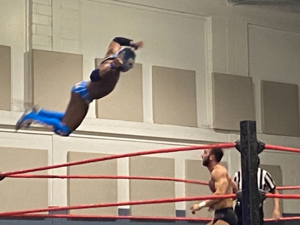 CWE match featuring Mentallo and Chad Daniels