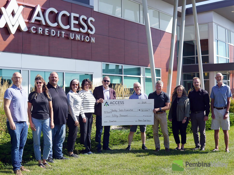 Donation made to the Stanley Community Pathway