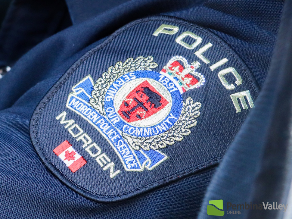 Morden Police badge