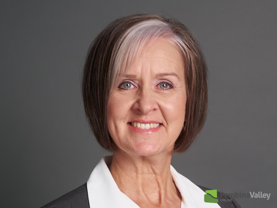 a headshot of Myrna Wiebe