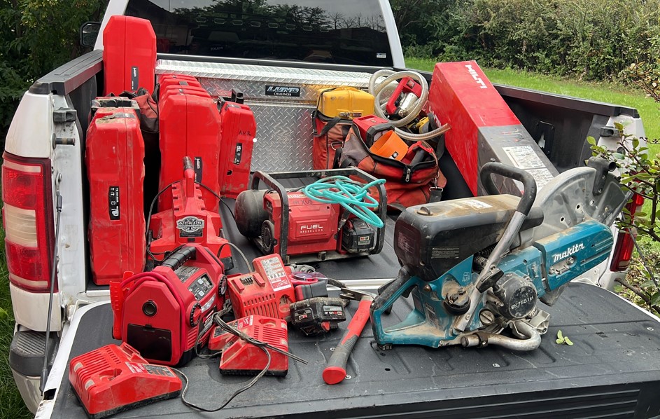 stolen tools