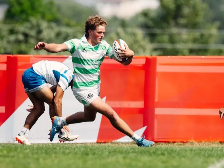 AJ De Necker. (Photo courtesy Team Sask-Michael Scraper/@shootswithscrapes)