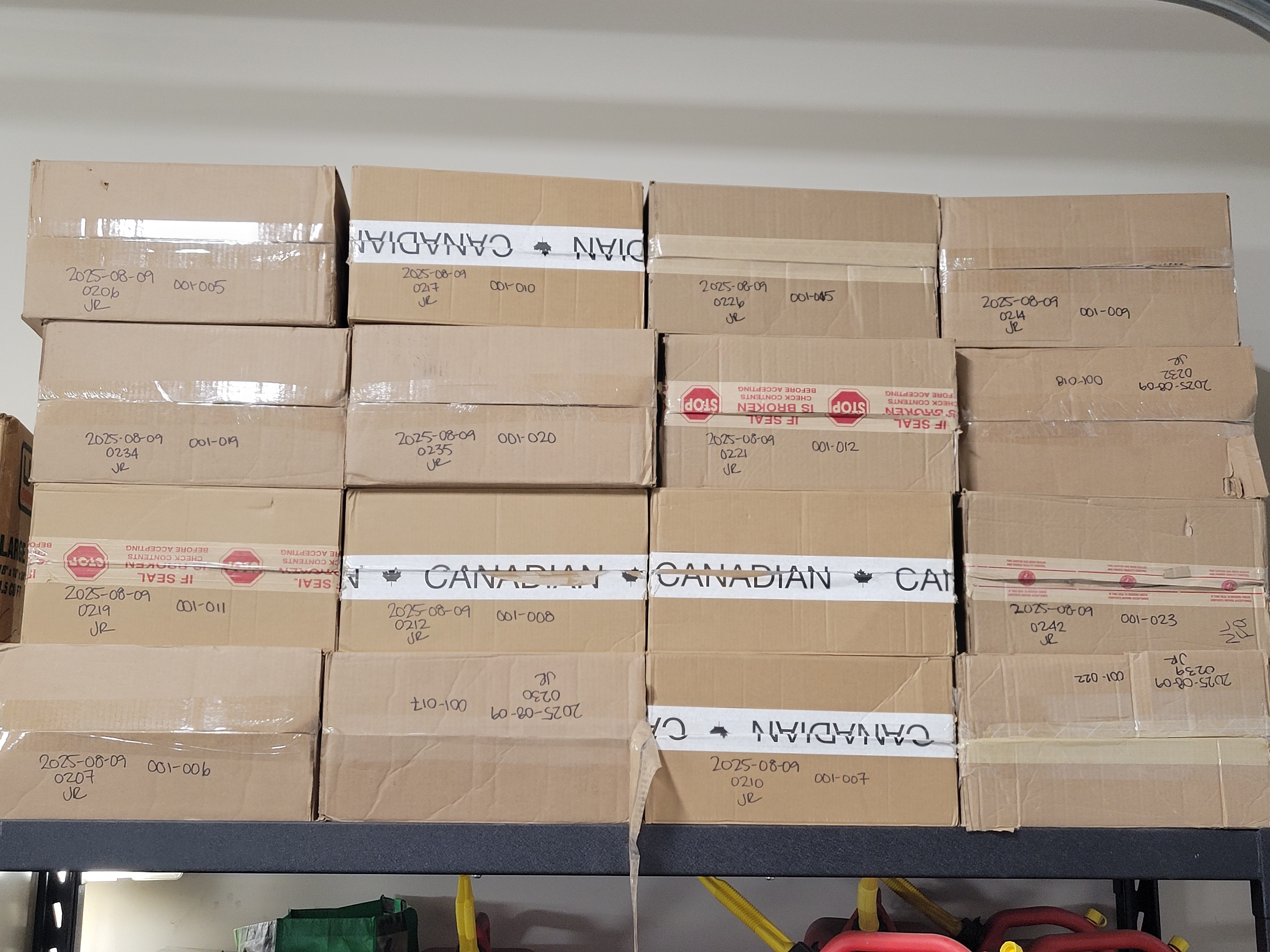 Seized cases