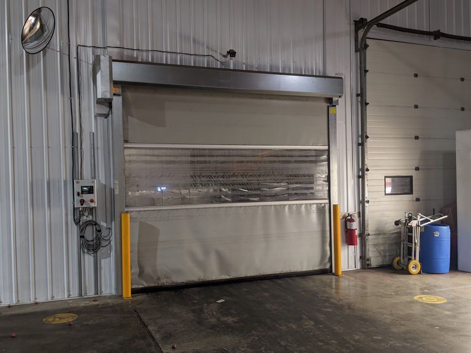 an overhead door