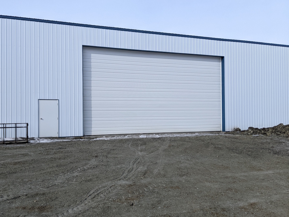 a white door