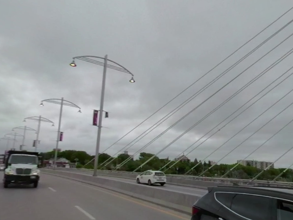 Provencher Bridge driving east. (Google Maps/Screenshot)