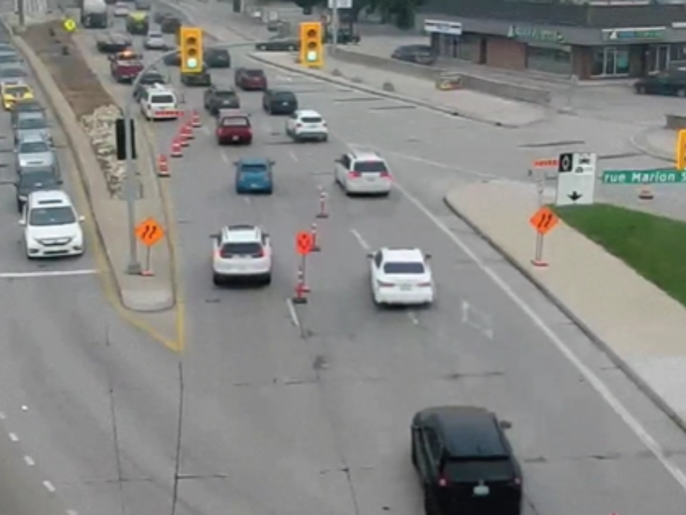 Norwood Bridge construction (Winnipeg TMC/X)