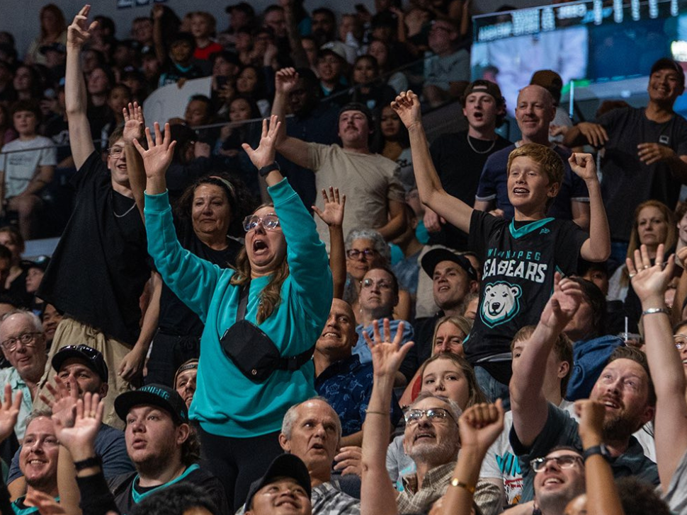 Winnipeg Sea Bears fans (Sea Bears/Facebook)