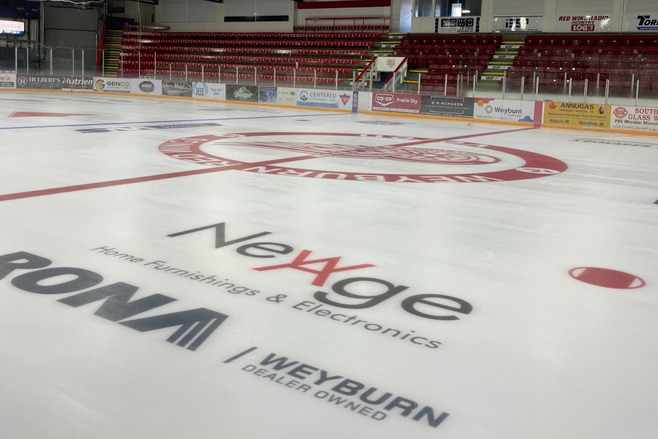 hockey rink