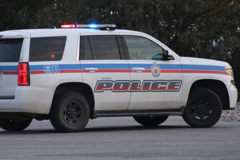 weyburn police cruiser lights