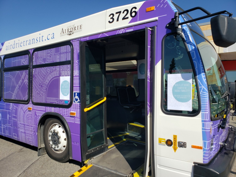 Airdrie Transit will increase weekday and weekend service on local routes starting Sept. 2, while also raising fares across its network. File Photo / Discover Airdrie 