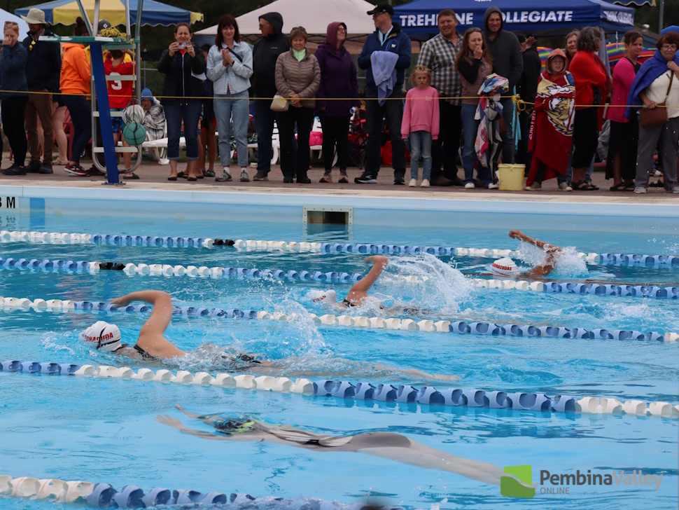 swimmers swimming