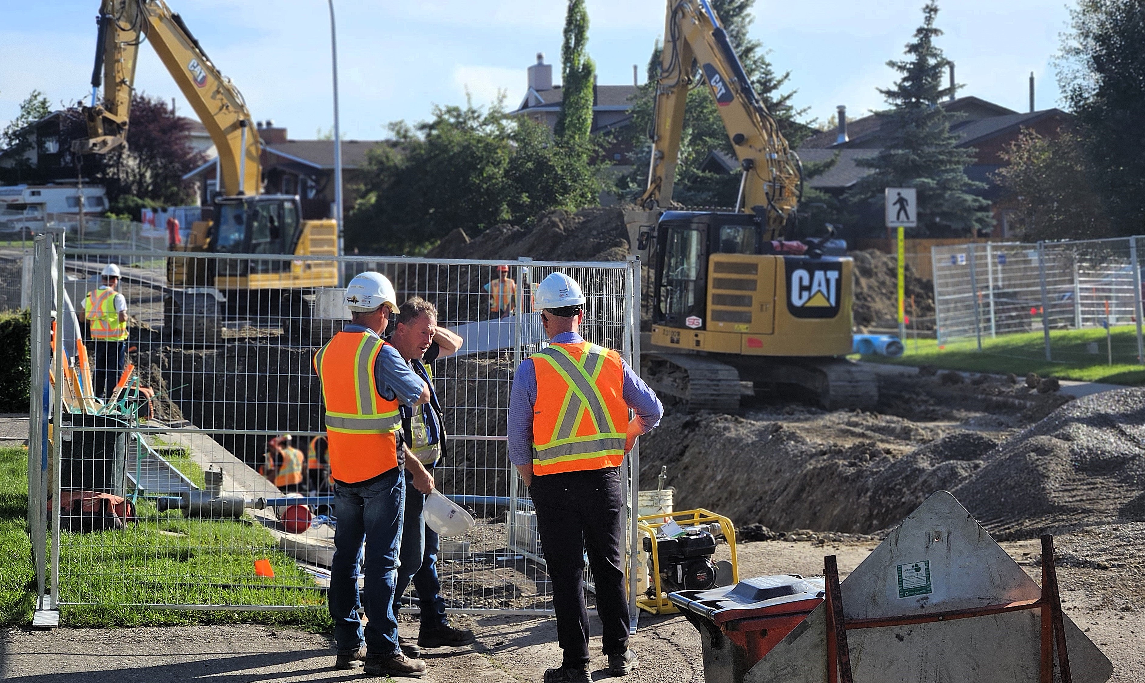 Construction on Glenpatrick Drive