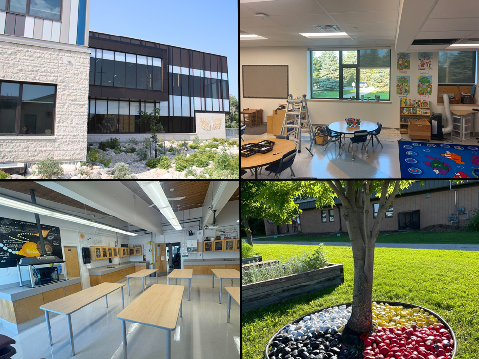DSFM schools in La Broquerie, Ste Anne, St Pierre and Lorette are ready for students' arrival.