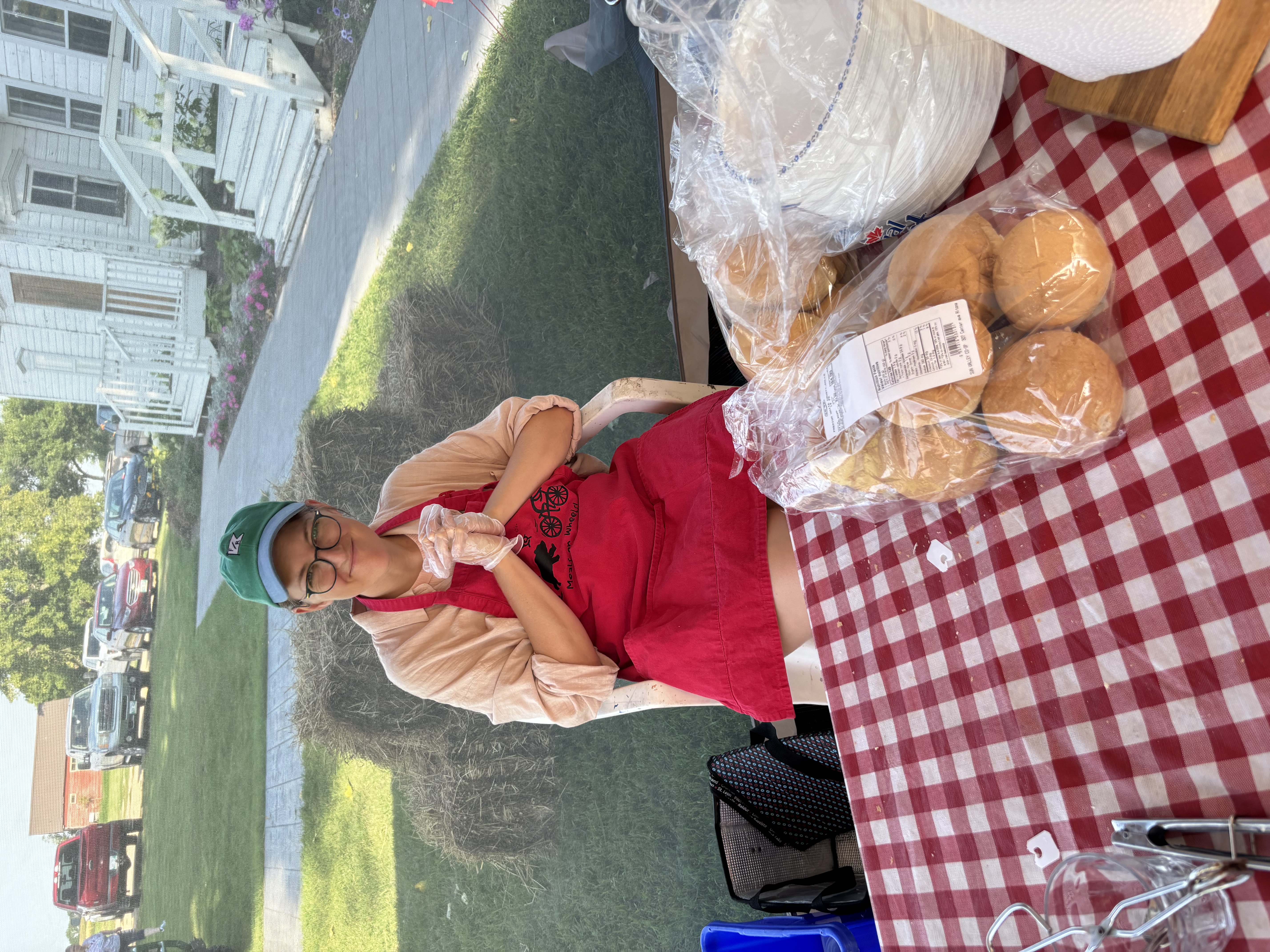 The inaugural Neubergthal Farmers Market - Aug 7, 2025