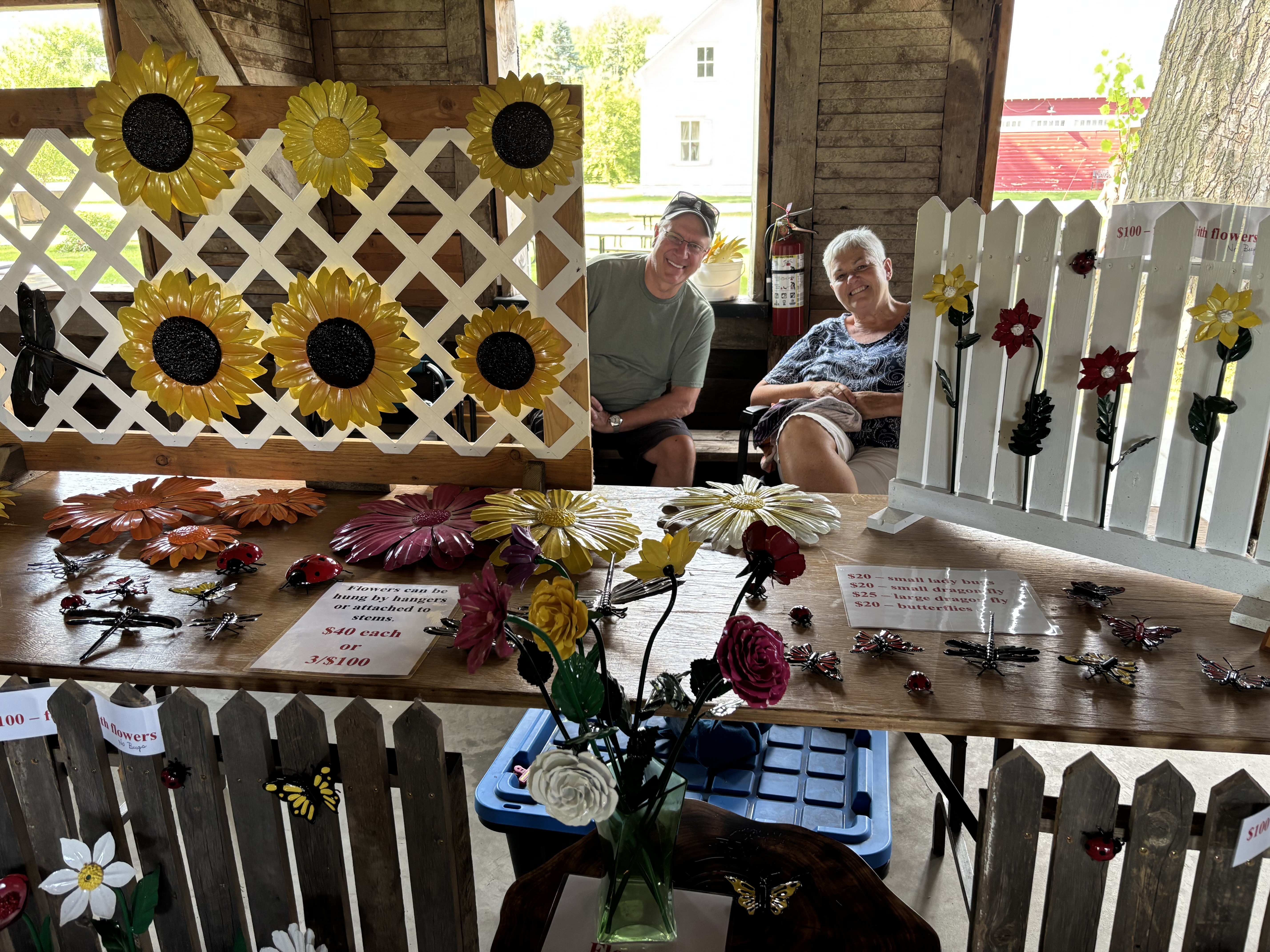 The inaugural Neubergthal Farmers Market - Aug 7, 2025
