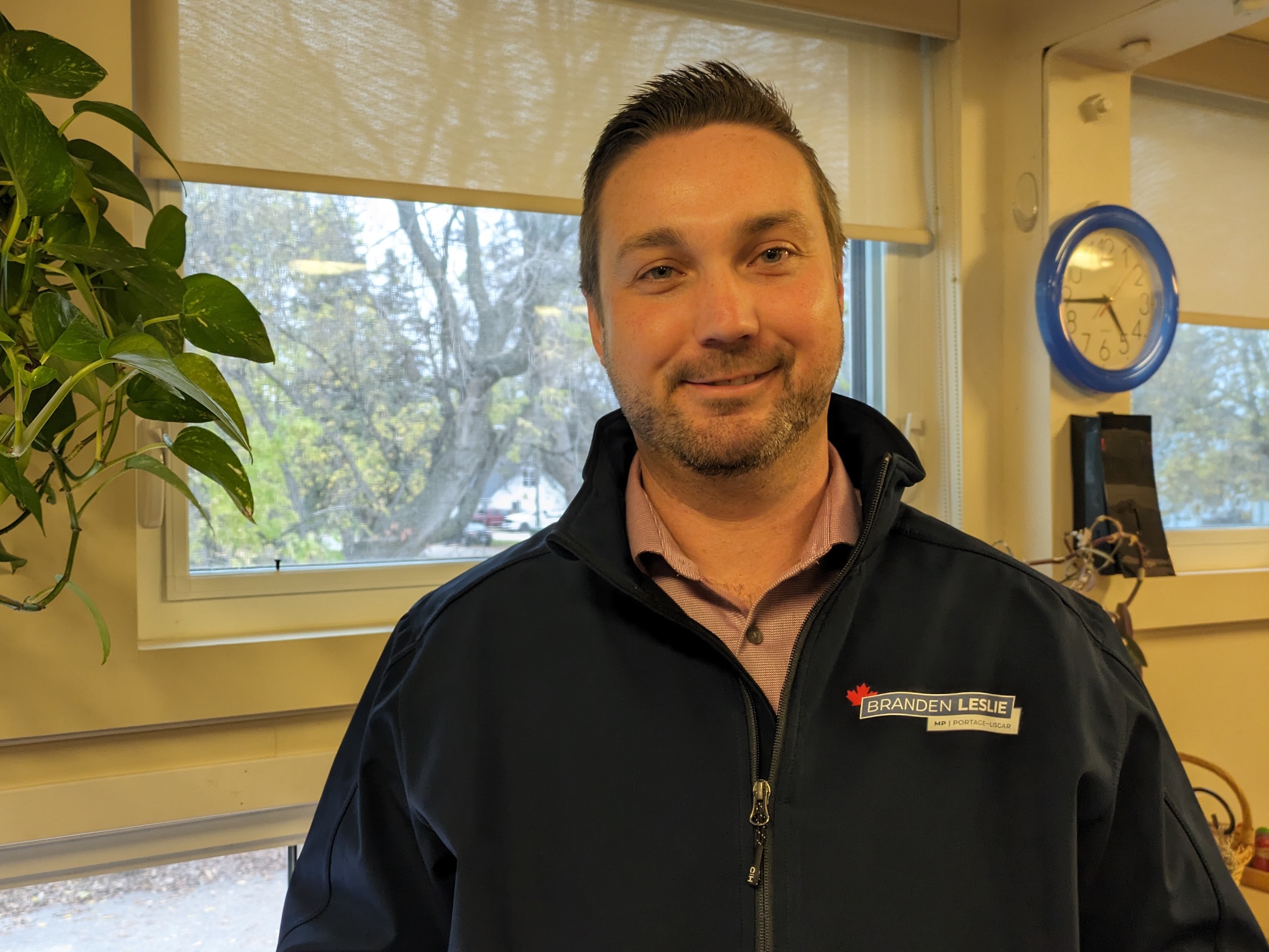 Branden Leslie, Member of Parliament for Portage-Lisgar