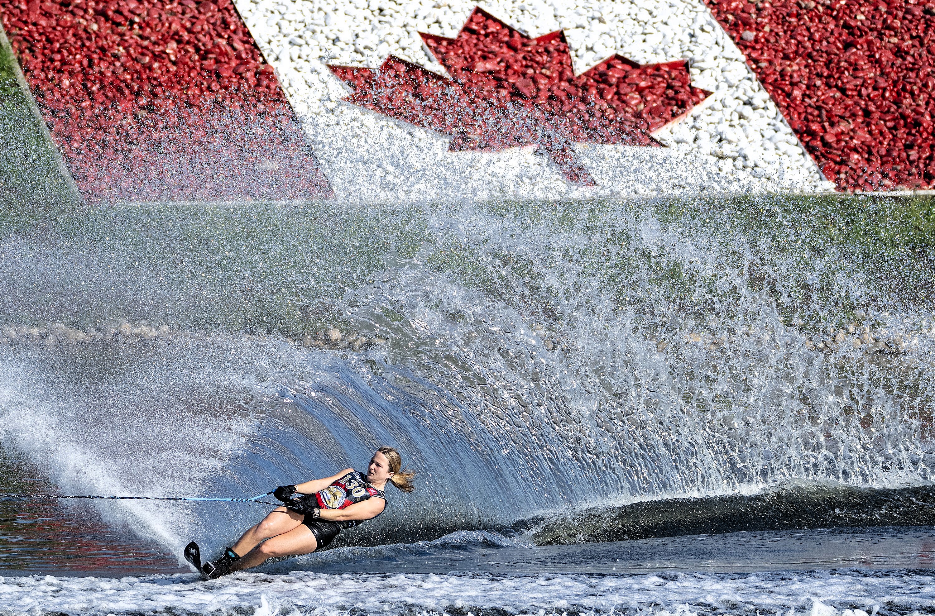 Megan Pelkey world water skiing photo credit Johnny Hayward Photography