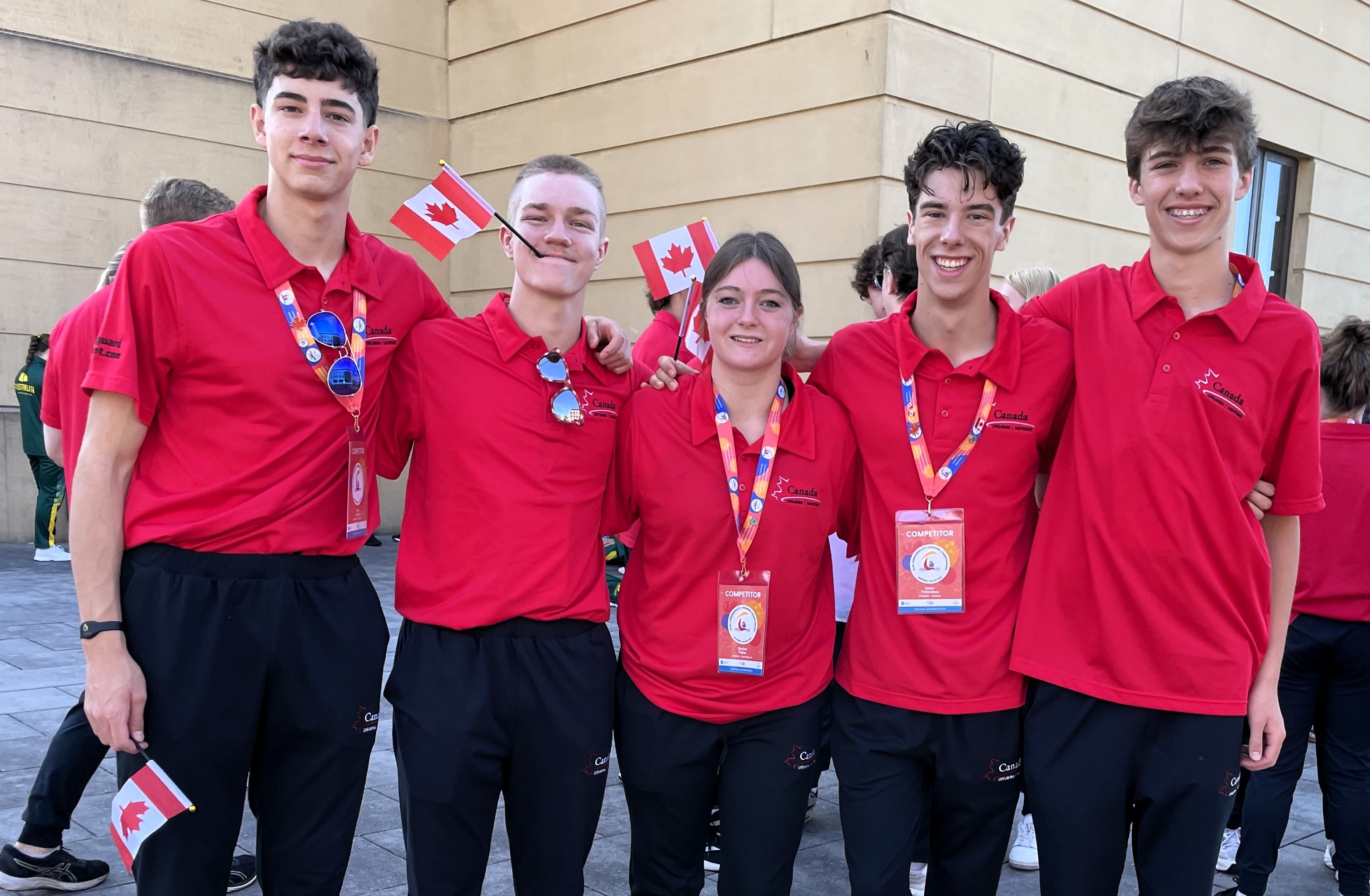 Cochrane Water Ninjas at Commonwealth Championship 2025