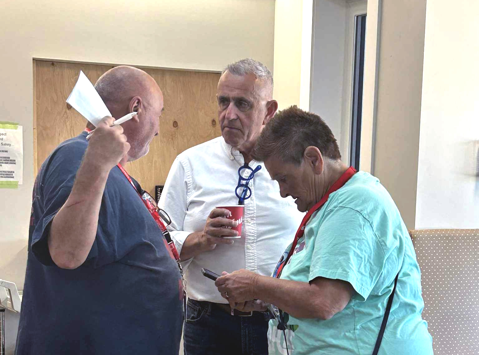MLA Bereza hears words of progress at the Towers
