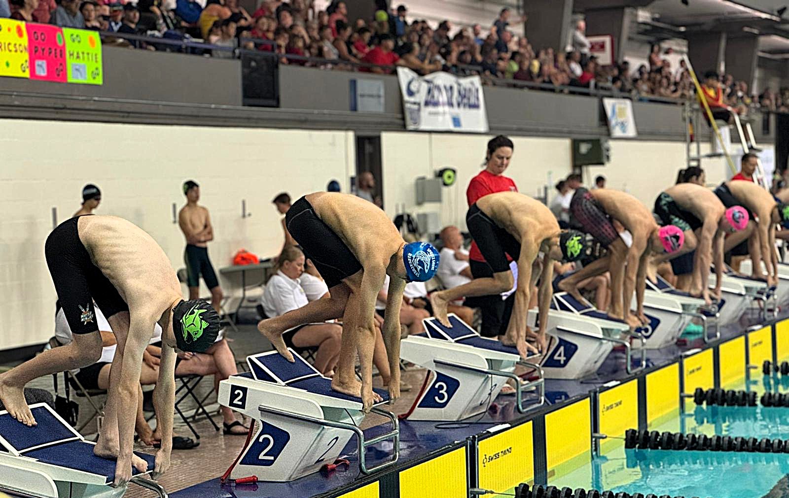 Cochrane Piranhas at provincials photo Liz MacIntyre