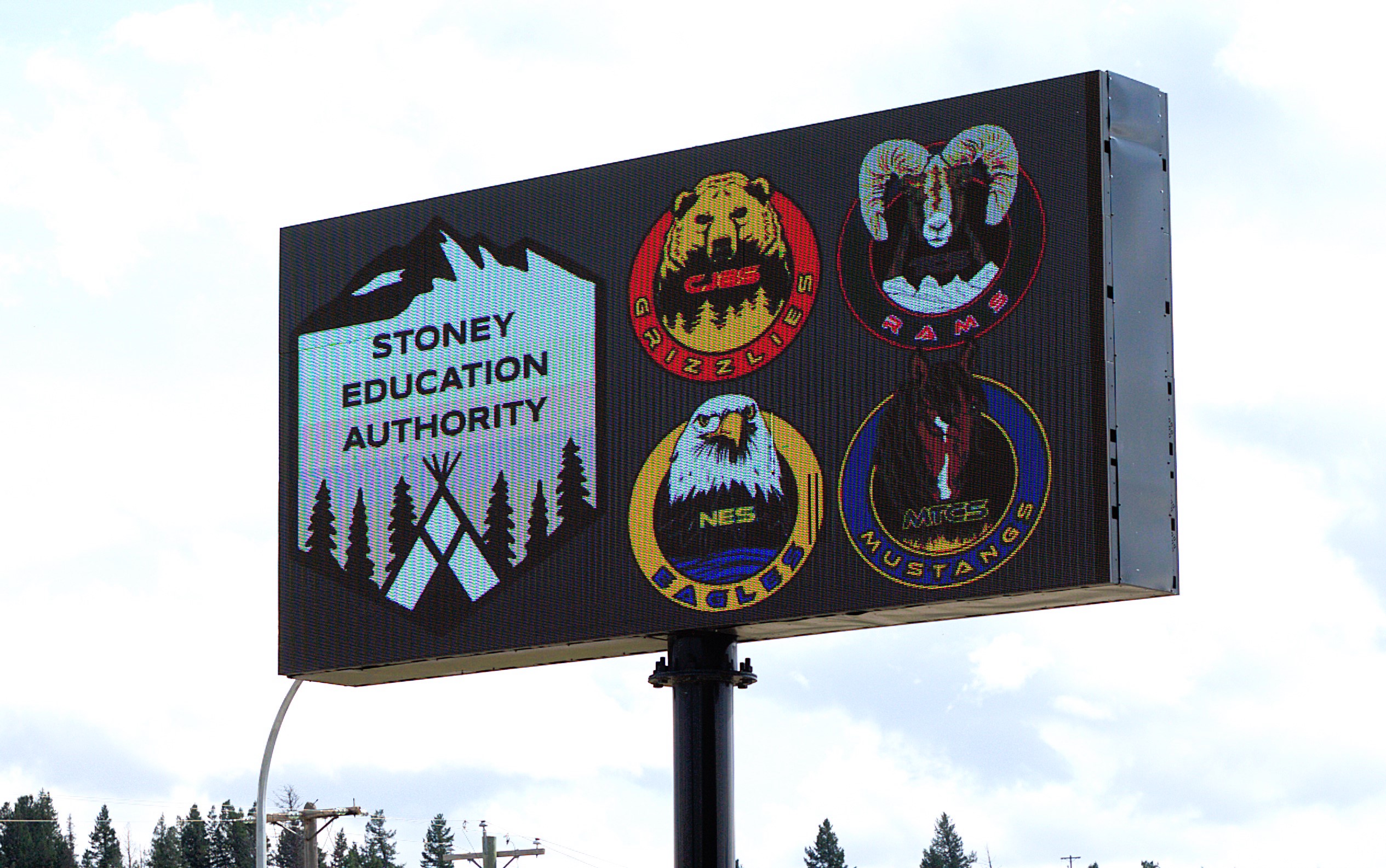 Stoney School Authority sign