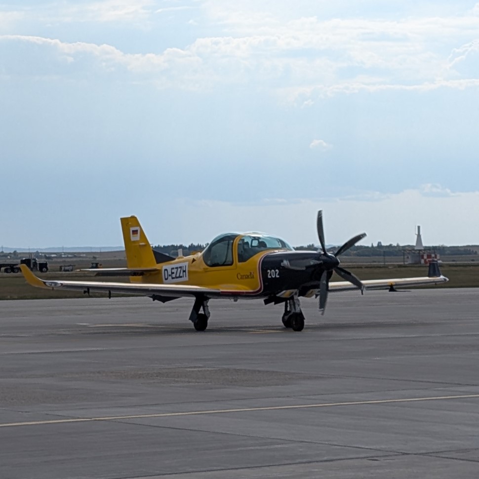 The first two CT 102-B Astra II training aircraft arrived at 15 Wing on Sep 15 (photo by Gordon Edgar)