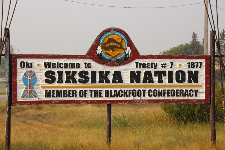 Siksika Nation.