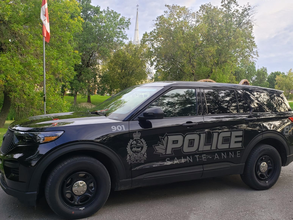 Ste. Anne Police vehicle