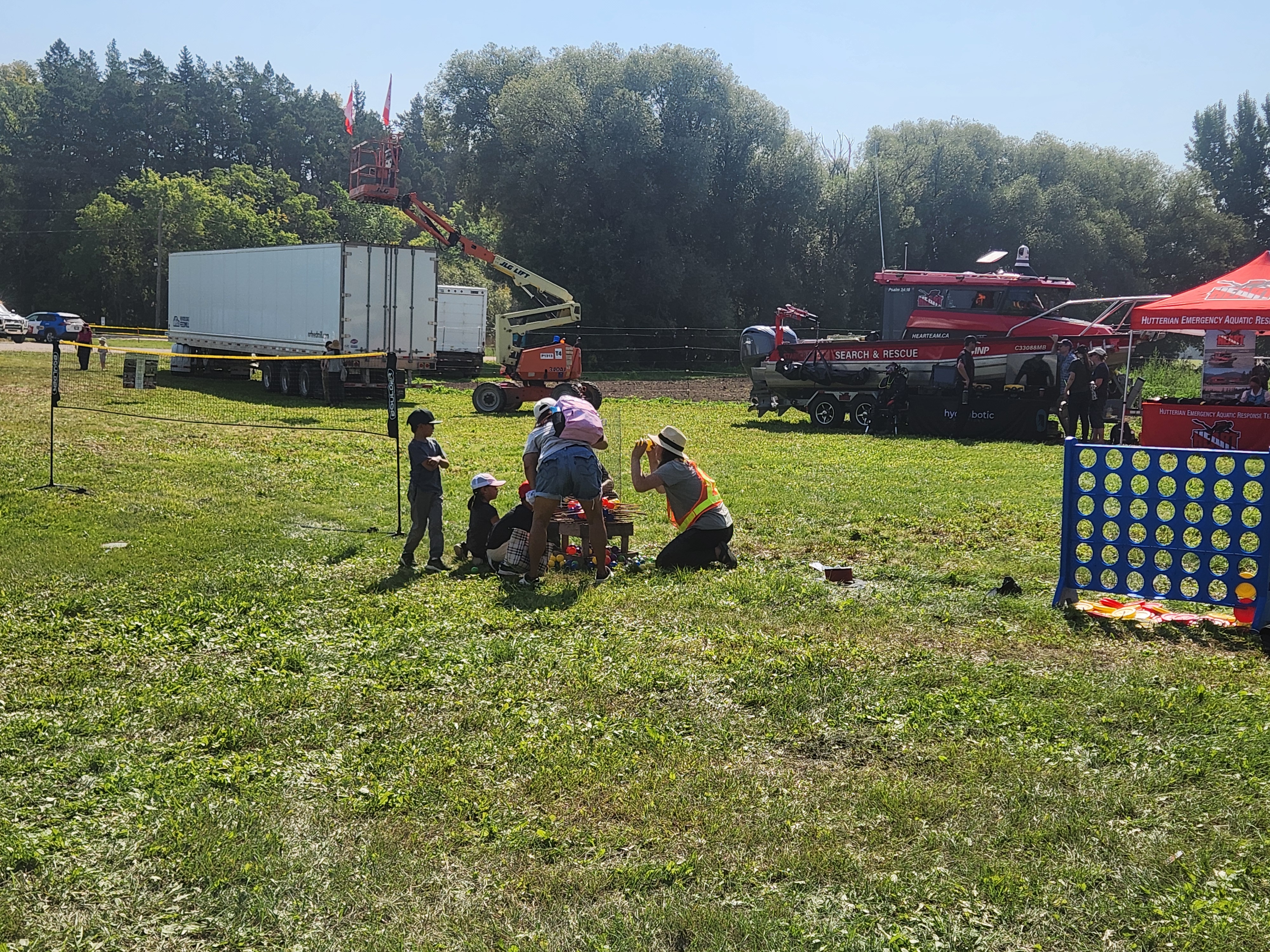 Field games were available as soon as you walked in, another popular activity. PoratgeOnline/ Tristen Sokolosky