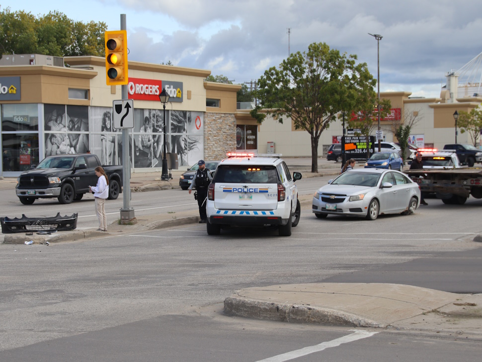 Traffic incident slows traffic