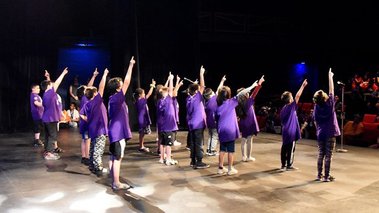 Students performing in the MCMA's Music Equals showcase. (Source: MCMA)
