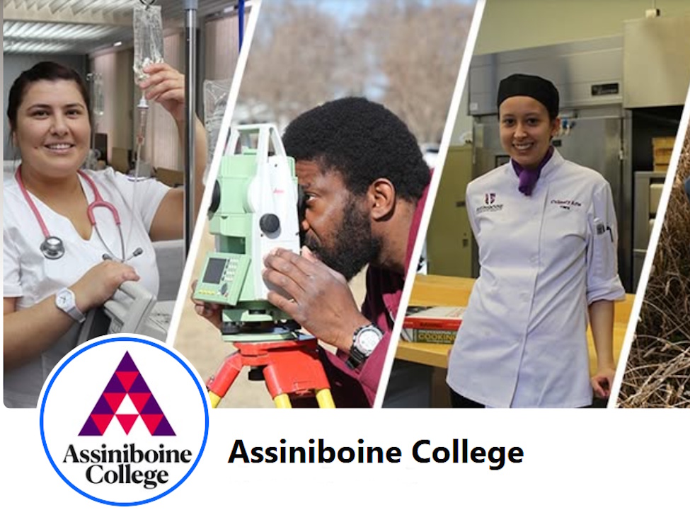 a collage of three students in a field of study