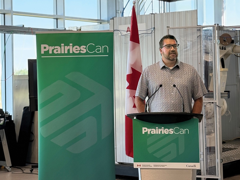 a man standing at a podium