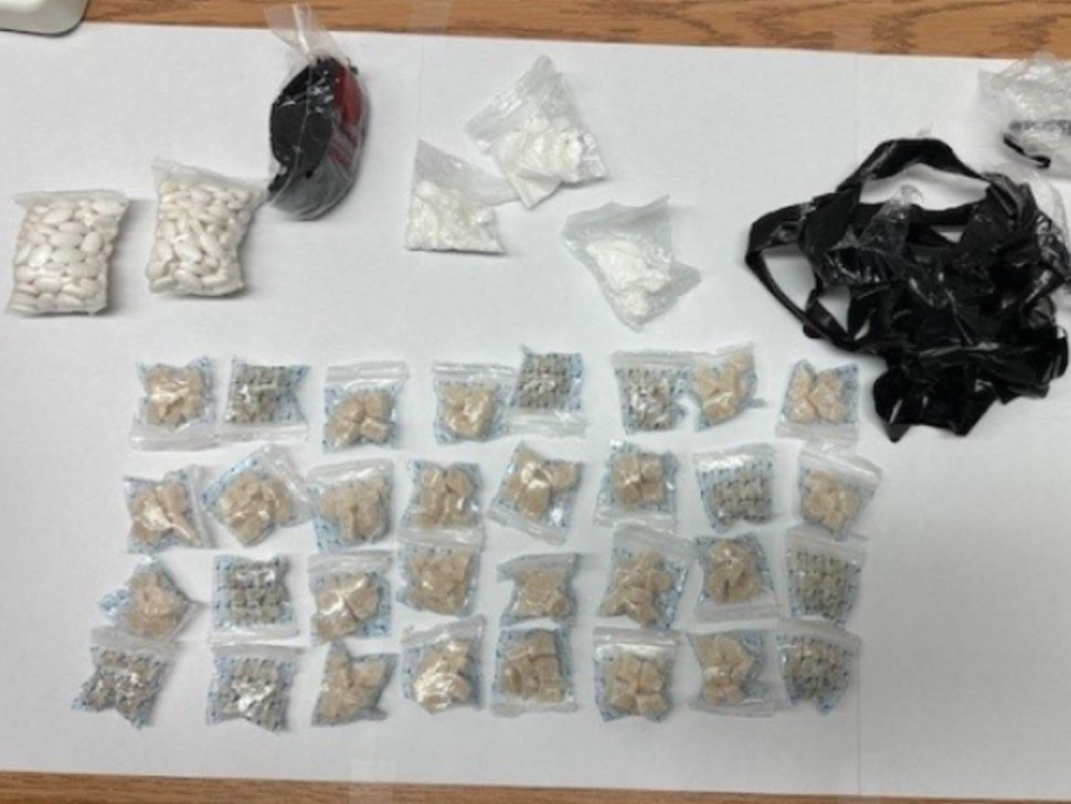 Oxford House RCMP assist First Nation Safety Officers with drug seizure (Supplied by RCMP)