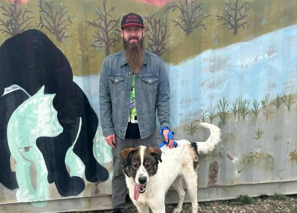 Devon Oman at the SPCA Swift Current. (photo courtesy of Devon Oman)