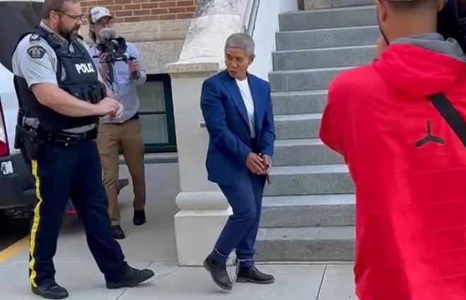 Didulo seen going to court