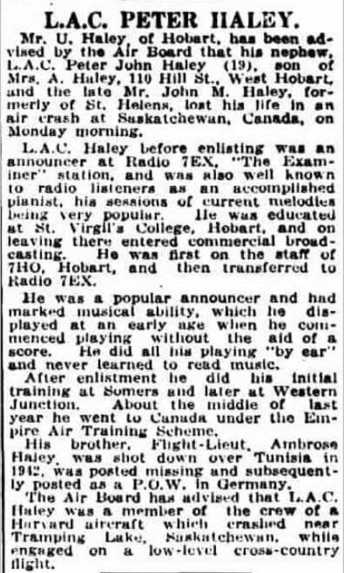 Haley Obit 1945.jpg
