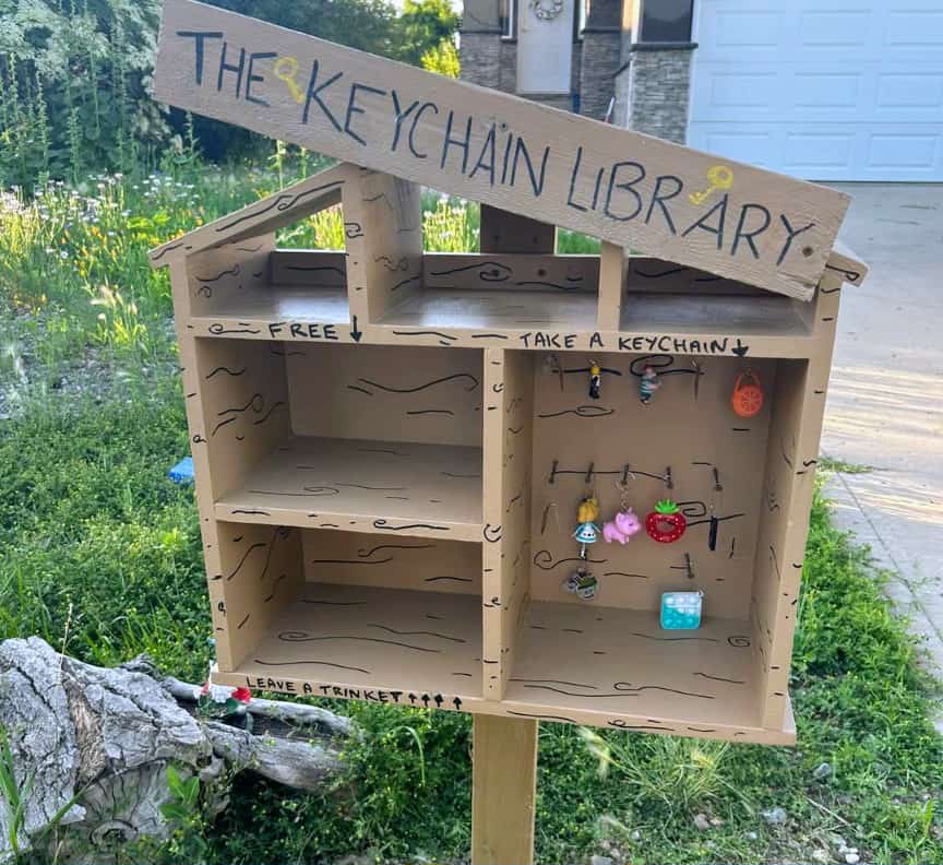 Keychain Library (photo by Jessica Hunter)
