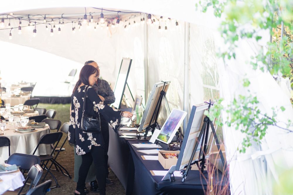 Leighton Art Centre’s Harvest Supper Fundraiser.