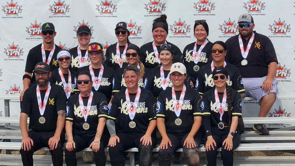 2025 Prairie Queens' slow pitch national Silver medal team