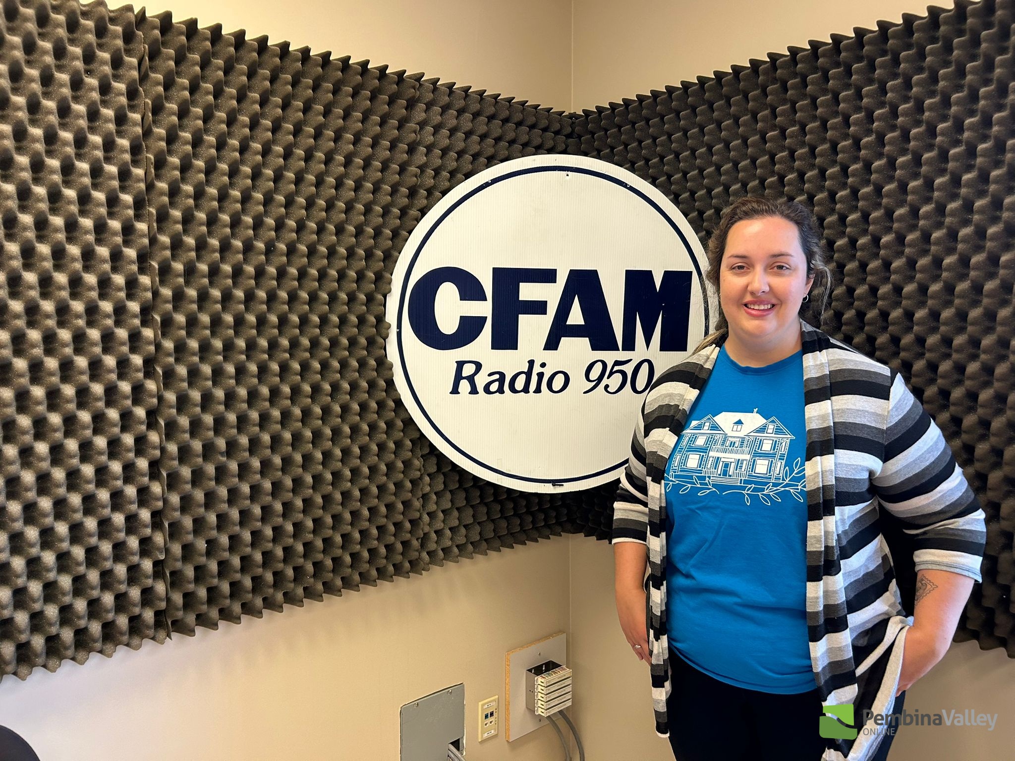 Renae Friesen, Curator, Gallery Manager and Events Coordinator for Altona's Gallery in the Park