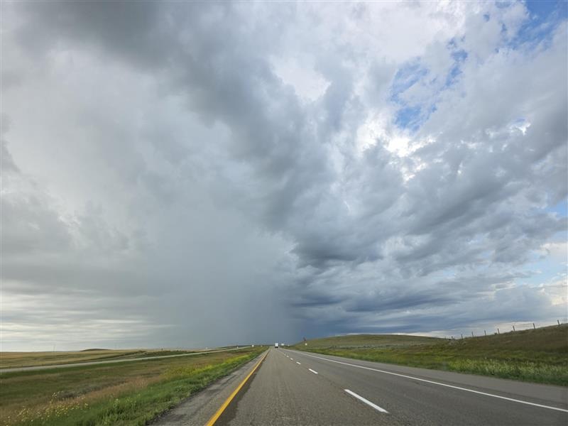The Trans-Canada Highway. (photo by Hayden Michaels)