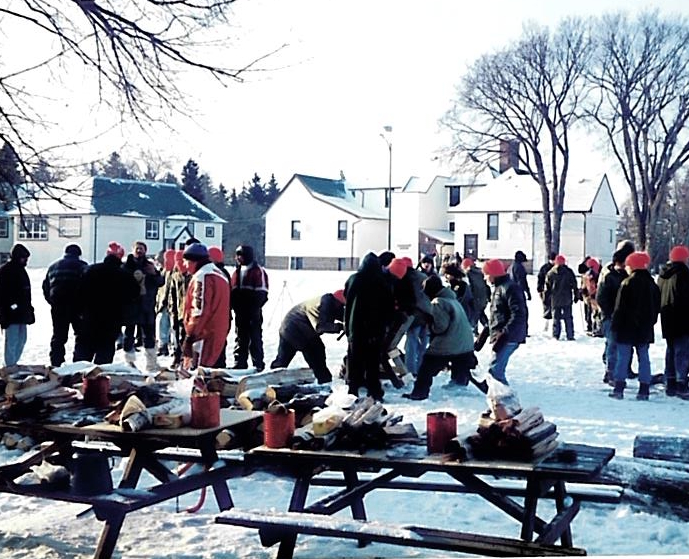 Photos courtesy of Irvine Ferris from his time at the Centre